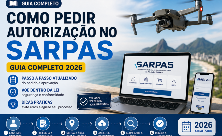Como pedir autorização no SARPAS: guia completo 2026