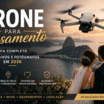Drone para Casamento: Guia Completo para Noivos e Fotógrafos