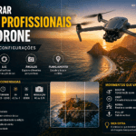 Como tirar fotos profissionais com drone: técnicas e configurações