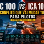 RBAC 100 e ICA 100-40: o conflito legislativo que vai mudar tudo para pilotos de drone em 2026