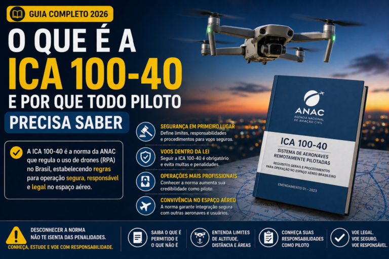 ICA 100-40: O Que É e Por Que Todo Piloto Precisa Saber