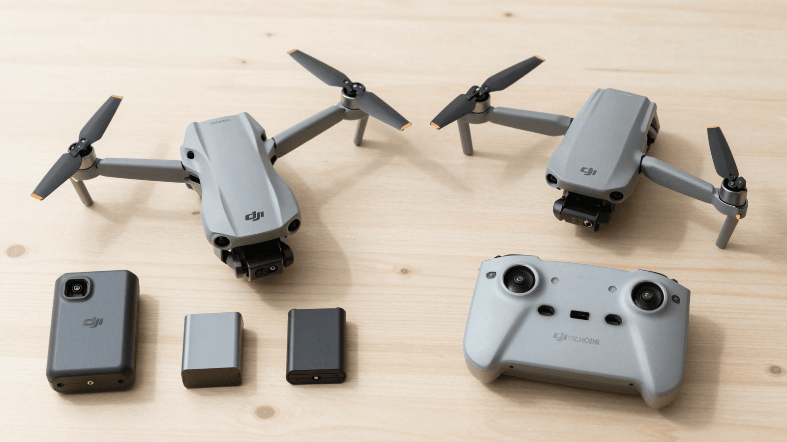 Kit de equipamento DJI para começar a operar profissionalmente