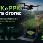 RTK e PPK para drone