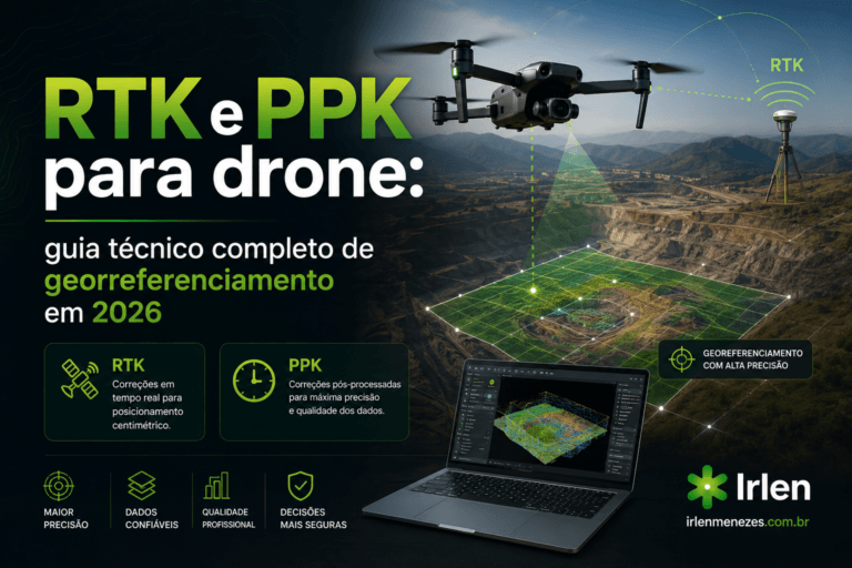RTK e PPK para drone