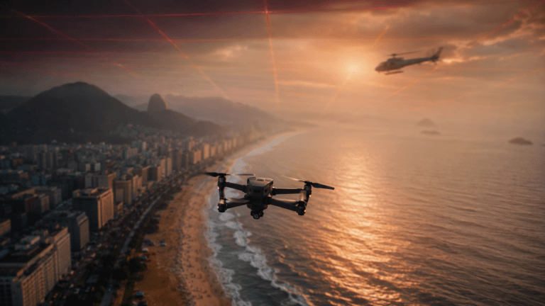 FAB multa drone redes sociais