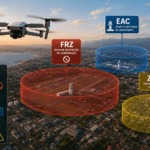 FRZ, EAC e ZAD: o glossário definitivo das zonas restritas para drone em 2026