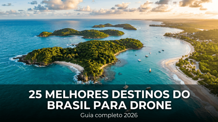 Os 25 melhores destinos do Brasil para voar drone em 2026 (guia completo) — melhores destinos drone Brasil