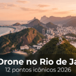 Voar drone no Rio de Janeiro: guia dos 12 pontos icônicos em 2026 — voar drone Rio de Janeiro