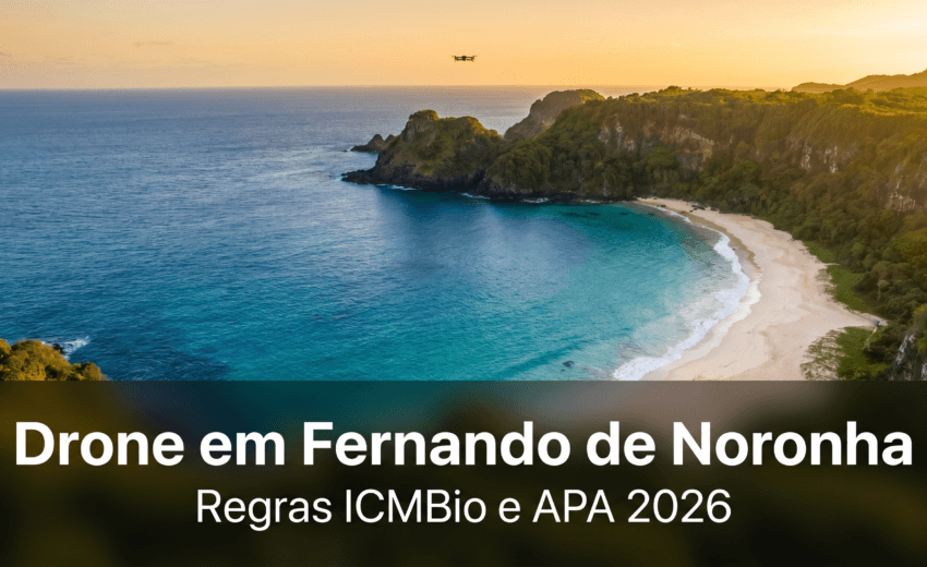 Drone em Fernando de Noronha: regras ICMBio e APA em 2026