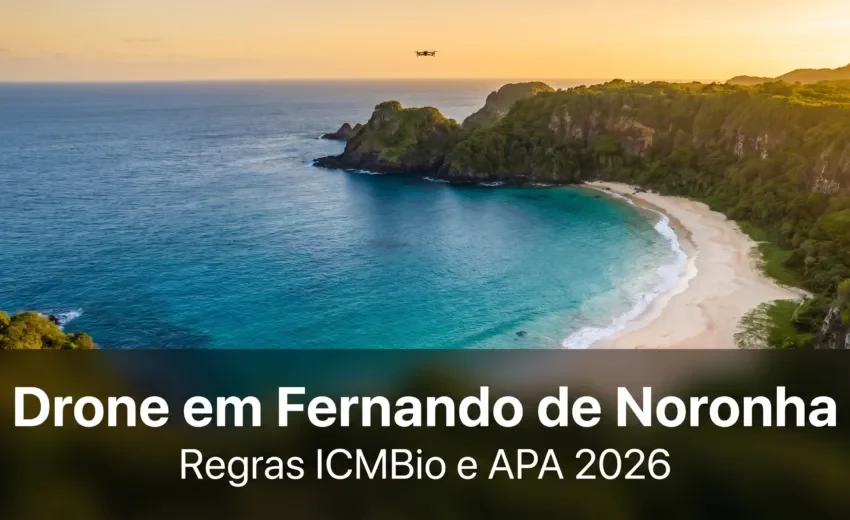 Drone em Fernando de Noronha: regras ICMBio e APA em 2026