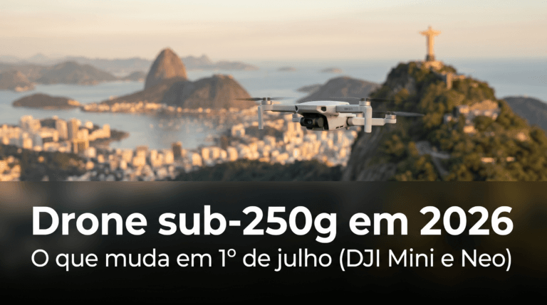 Drone sub-250g em 2026