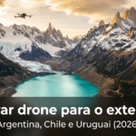 Levar drone para o exterior