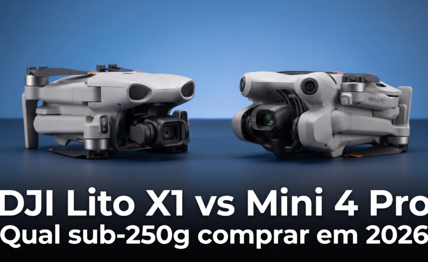 DJI Lito X1 vs DJI Mini 4 Pro: qual drone sub-250g comprar?