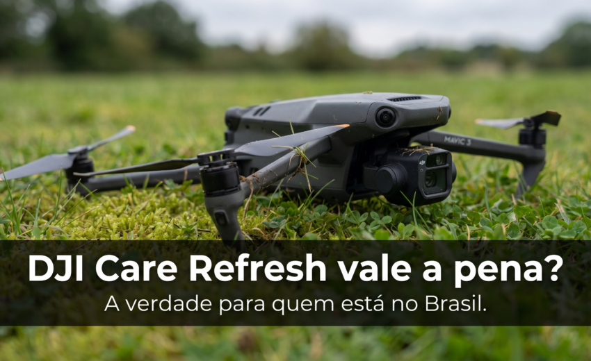 DJI Care Refresh vale a pena no Brasil? A verdade em 2026
