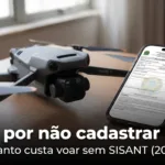 Multa por não cadastrar drone