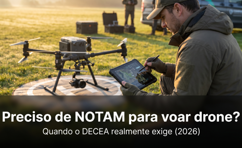 Preciso de NOTAM para Voar Drone no Brasil? A Verdade (2026)