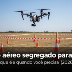Espaço aéreo segregado para drone — espaço aéreo segregado drone