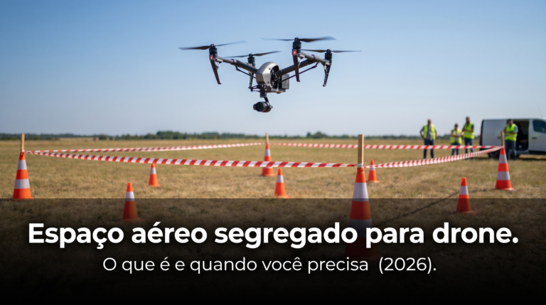 Espaço aéreo segregado para drone — espaço aéreo segregado drone