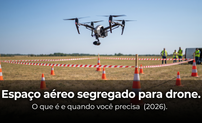 Espaço Aéreo Segregado para Drone: O Que É e Quando Você Precisa (2026)