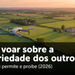 Pode voar sobre a propriedade dos outros? — voar drone sobre propriedade dos outros