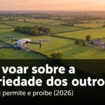 Pode voar sobre a propriedade dos outros? — voar drone sobre propriedade dos outros