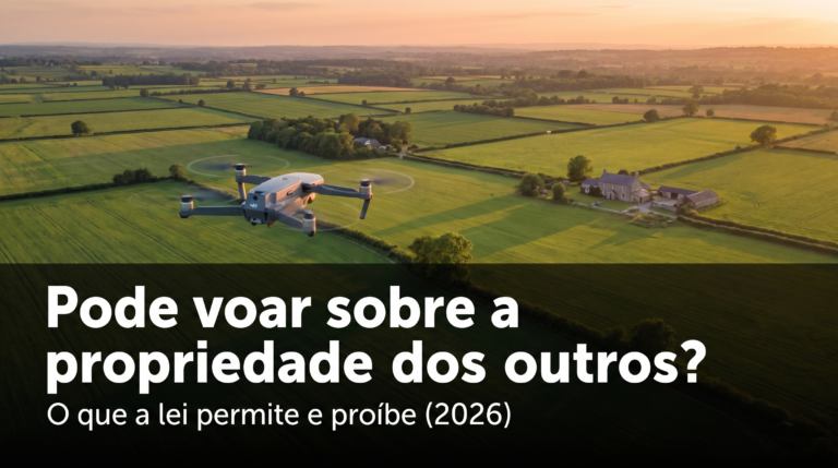 Pode voar sobre a propriedade dos outros? — voar drone sobre propriedade dos outros