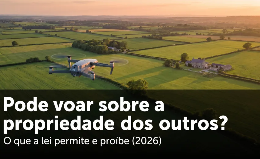 Pode Voar Drone Sobre a Propriedade ou Fazenda dos Outros? (2026)