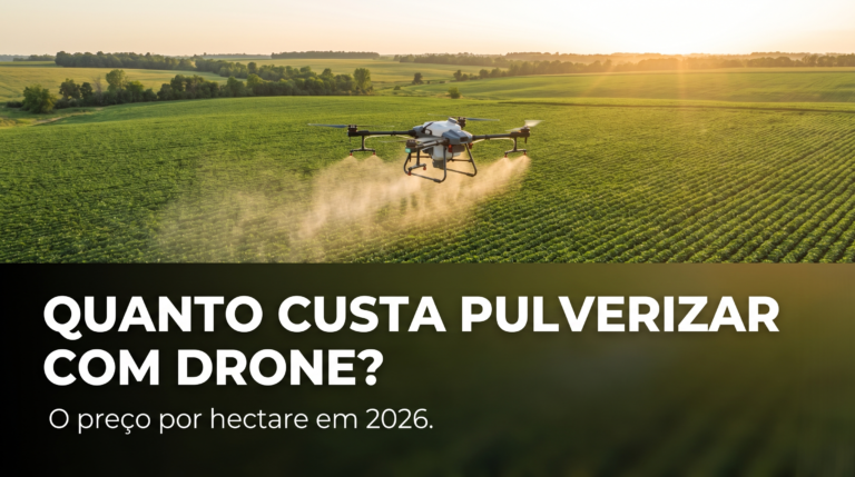 Quanto custa pulverizar com drone? — quanto custa pulverização com drone por hectare