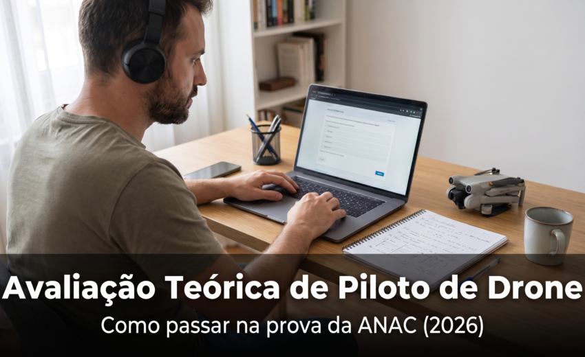 Avaliação Teórica de Piloto de Drone da ANAC: O Que É e Como Passar (2026)