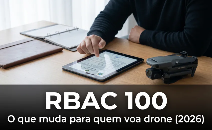 RBAC 100: O Que Muda para Quem Voa Drone no Brasil (2026)