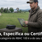 Aberta, Específica ou Certificada? — categorias do RBAC 100
