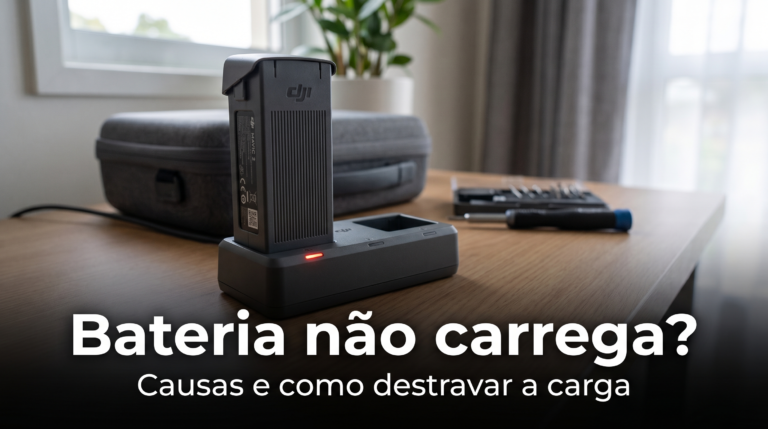 Bateria não carrega? — bateria drone dji não carrega