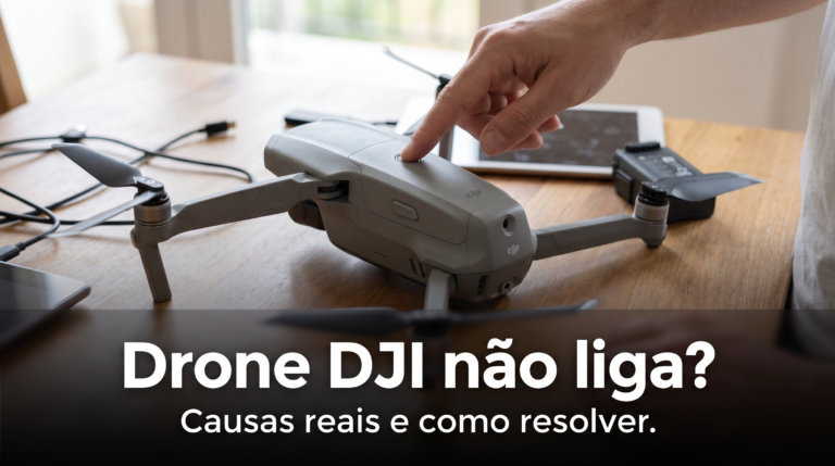 Drone DJI não liga?