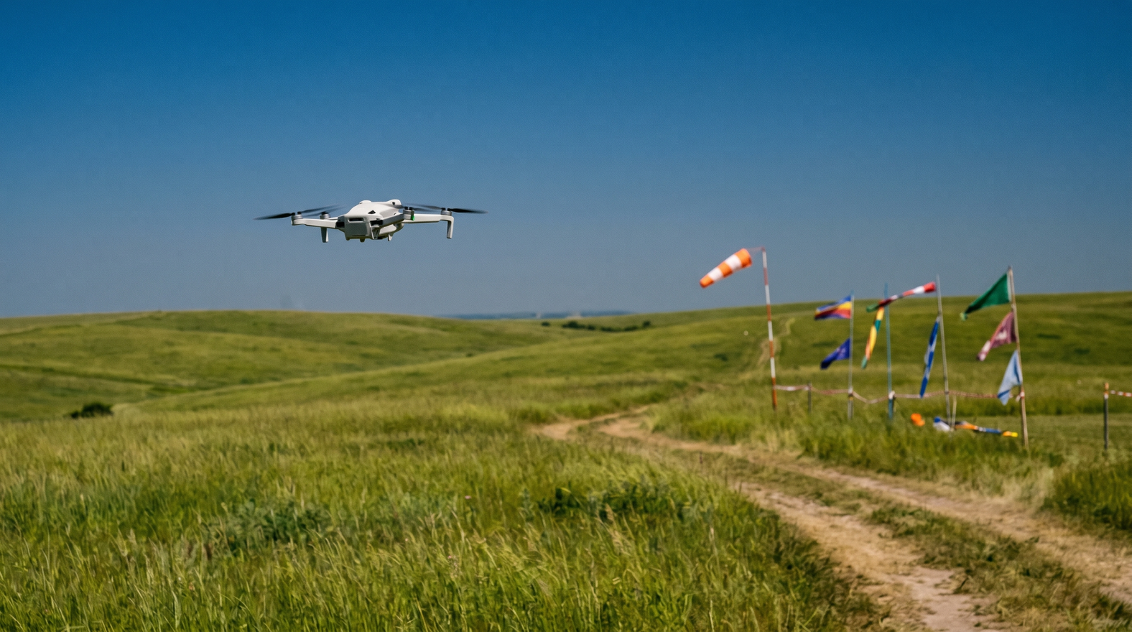 Voo recreativo de drone leve em campo de aeromodelismo, unica situacao que segue dispensada de SARPAS