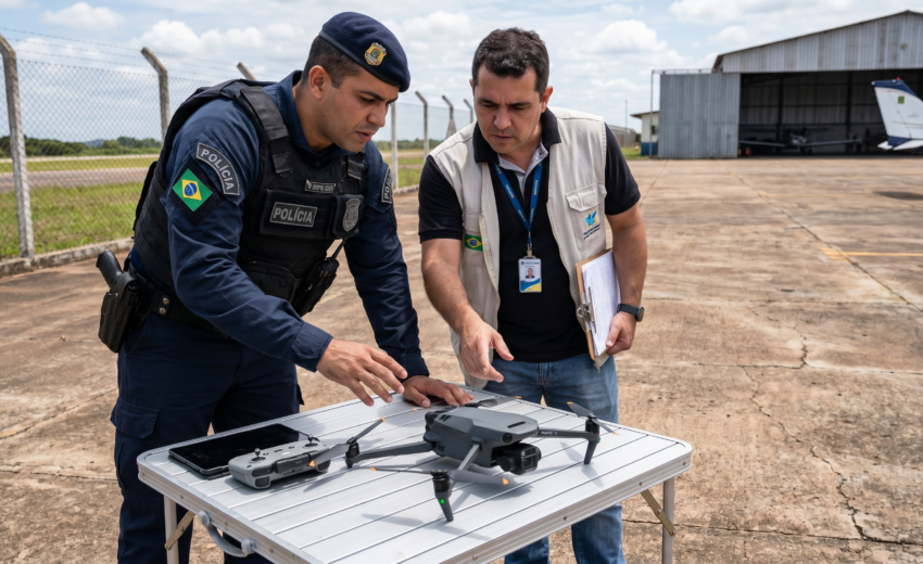 Fiscalização de drone em 2026: quem fiscaliza e o que você arrisca