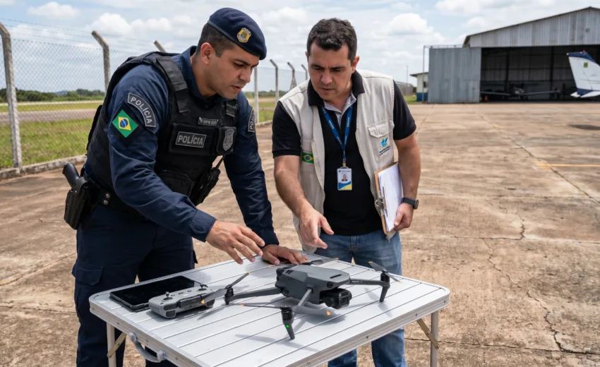 Fiscalização de drone em 2026: quem fiscaliza e o que você arrisca