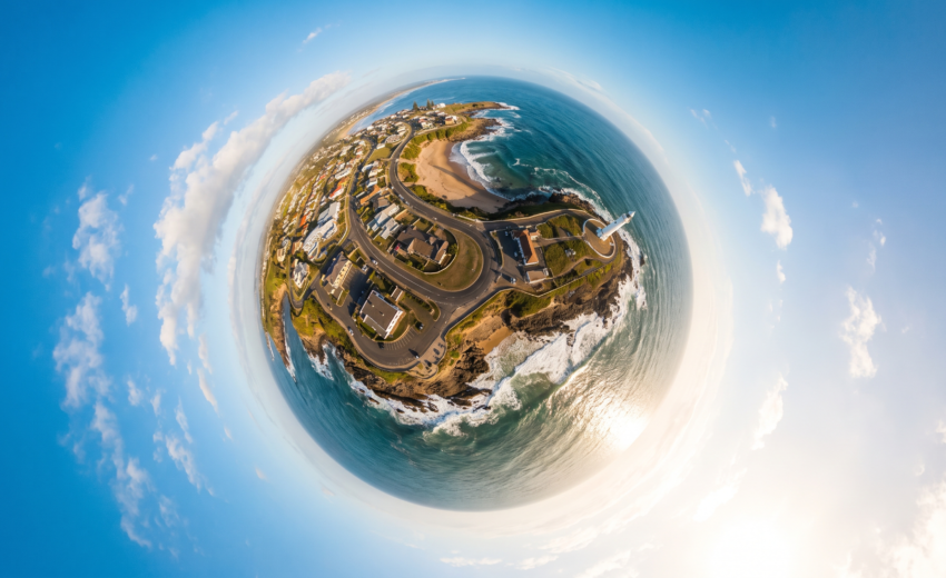Panorâmica 360 e little planet com drone DJI: o guia completo (2026)