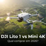 DJI Lito 1 vs DJI Mini 4K comparativo 2026