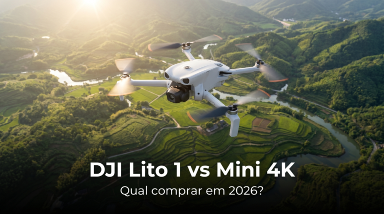 DJI Lito 1 vs DJI Mini 4K comparativo 2026