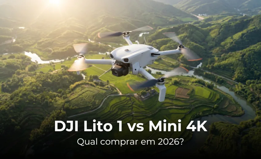 DJI Lito 1 vs DJI Mini 4K: Qual Comprar em 2026?