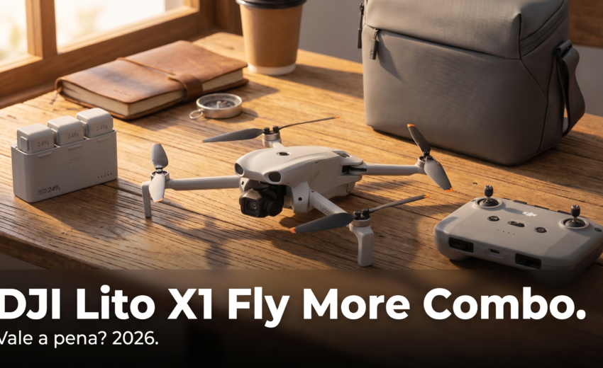 DJI Lito X1 Fly More Combo Vale a Pena? (2026)