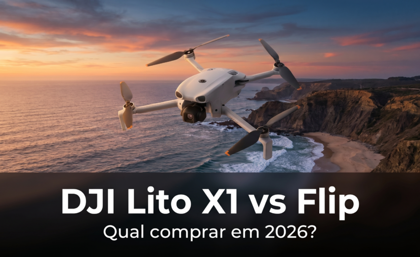 DJI Lito X1 vs DJI Flip: Qual Comprar em 2026?
