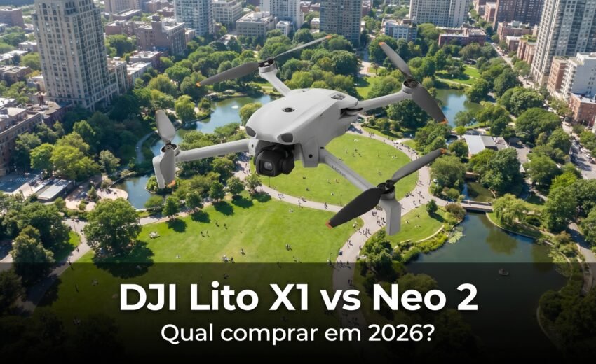 DJI Lito X1 vs DJI Neo 2: Qual Comprar em 2026?