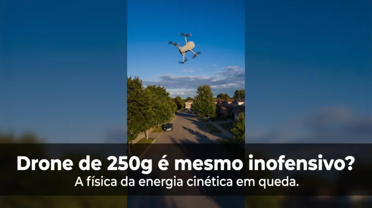 Drone de 250g é mesmo inofensivo? — drone de 250g é perigoso