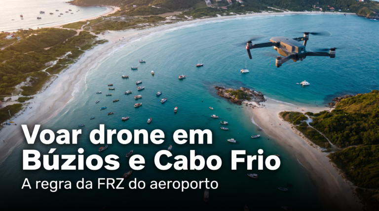 Voar drone em Búzios e Cabo Frio