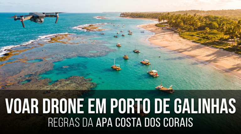 Voar drone em Porto de Galinhas