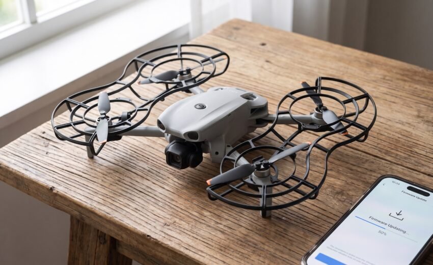 DJI Lito X1: Firmware v01.00.0300 e o Protetor de Hélice (2026)