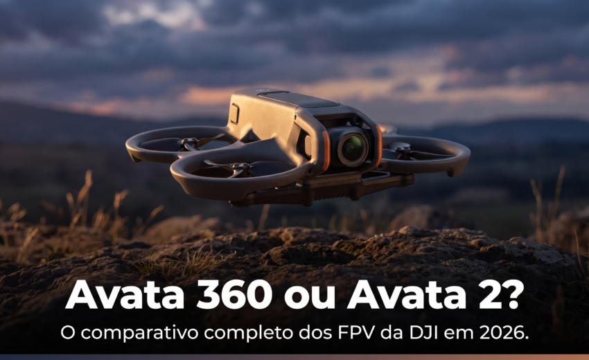 DJI Avata 360 vs DJI Avata 2: qual escolher em 2026?