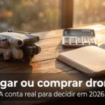 Alugar ou comprar drone?