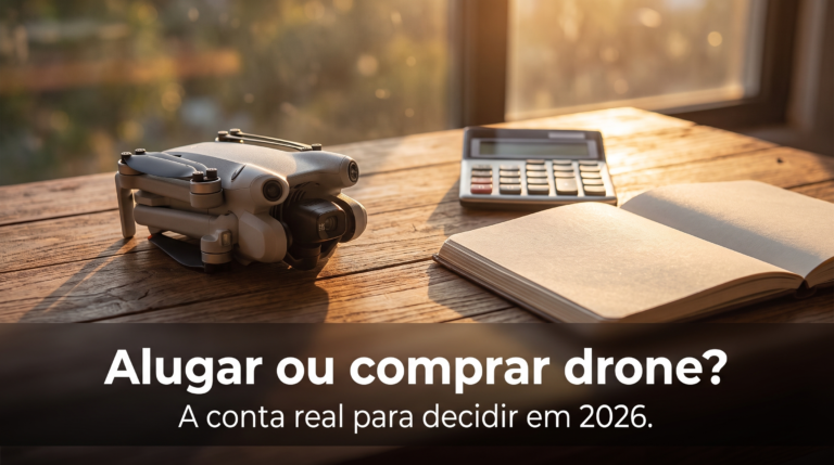 Alugar ou comprar drone?